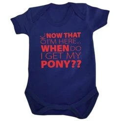 Baby Romper - My Pony -Outdoor Clothing Store baby romper my pony colour navy size 6 12 months 3 135040 p