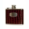 Bisley 4oz Brown Croc Flask -Outdoor Clothing Store bisley 4oz brown croc flask 20879 p