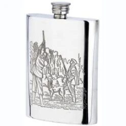 Bisley 6oz Pewter Game Season Flask -Outdoor Clothing Store bisley 6oz pewter game season flask 3 20896 p