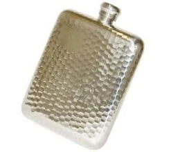 Bisley 6oz Pewter Hammered Flask -Outdoor Clothing Store bisley 6oz pewter hammered flask 4 20890 p