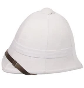 British White Pith Helmet 3 British White Pith Helmet