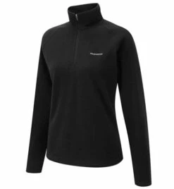 Craghoppers Black Basecamp Microfleece Half Zip -Outdoor Clothing Store craghoppers black basecamp microfleece half zip 3 32401 p