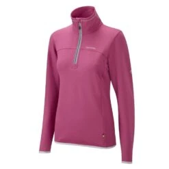 Craghoppers Deep Raspberry Ionic Half Zip Fleece
