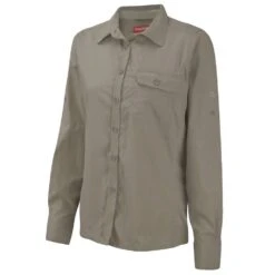 Craghoppers Mushroom Nosilife Darla Long Sleeve Shirt