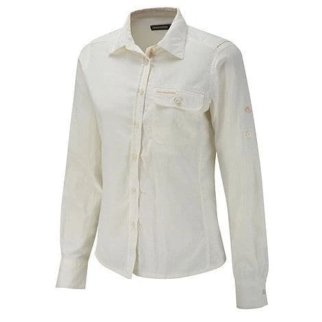 Craghoppers Sea Salt Nosilife Darla Long Sleeve Shirt 3 Craghoppers Sea Salt Nosilife Darla Long Sleeve Shirt