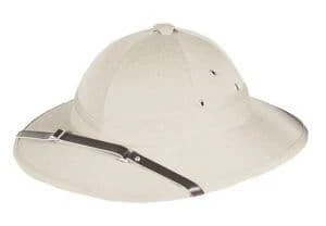French Pith Helmet - White 5 French Pith Helmet - White - Image 3