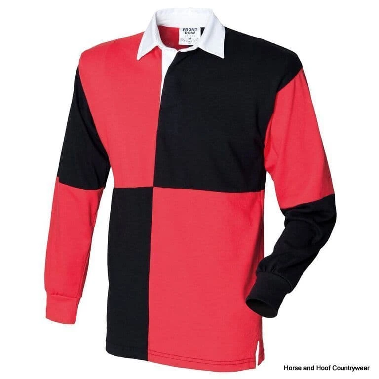 Front Row & Co Quartered Rugby Shirt 3 Front Row & Co Quartered Rugby Shirt