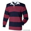 Front Row & Co Sewn Stripe Long Sleeve Rugby Shirt 1 Front Row & Co Sewn Stripe Long Sleeve Rugby Shirt -Outdoor Clothing Store front row co sewn stripe long sleeve rugby shirt 99412 p