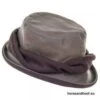 Heather Hats Adrienne Ladies Waxed Hat - Coffee -Outdoor Clothing Store heather hats adrienne ladies waxed hat coffee 108822 p