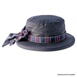 Heather Hats Alba Ladies Wax Bow Hat - Navy -Outdoor Clothing Store heather hats alba ladies wax bow hat navy 4 73245 p