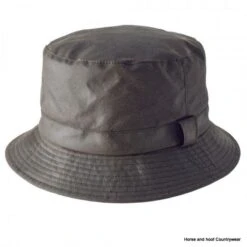Heather Hats Johnston Wax Bush Hat - Olive/Yellow