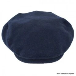 Heather Hats Joseph 'Melton' Polywool Flat Cap - Navy -Outdoor Clothing Store heather hats joseph melton polywool flat cap navy 3 73123 p