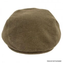 Heather Hats Joseph 'Melton' Polywool Flat Cap- Olive -Outdoor Clothing Store heather hats joseph melton polywool flat cap olive 4 73128 p