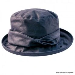 Heather Hats Ruby Ladies Wax Twist Hat - Navy -Outdoor Clothing Store heather hats ruby ladies wax twist hat navy 4 73300 p