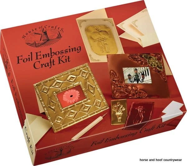 House Of Crafts Foil Embossing Craft Kit 4 House Of Crafts Foil Embossing Craft Kit - Image 2