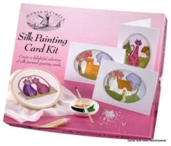 House Of Crafts Silk Painting Card Kit -Outdoor Clothing Store house of crafts silk painting card kit 3 54153 p