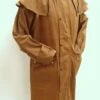 Hunter Outdoor Classic Outback Full Length Mens Wax Coat - Tan -Outdoor Clothing Store hunter outdoor classic outback full length mens wax coat tan 37483 p