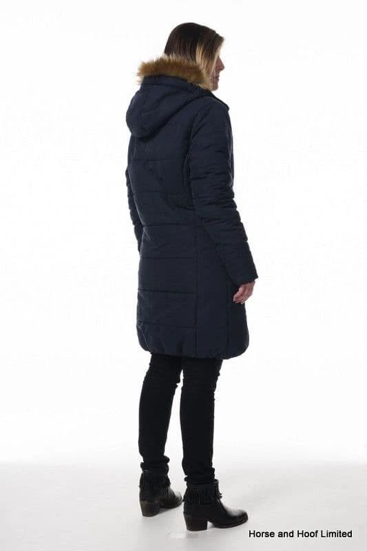 Hunter Outdoor Fur Trim Ladies A- Line Jacket 5 Hunter Outdoor Fur Trim Ladies A- Line Jacket - Image 3