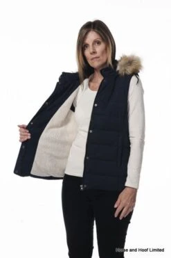 Hunter Outdoor Fur Trim Ladies Gilet -Outdoor Clothing Store hunter outdoor fur trim ladies gilet 4 101940 p