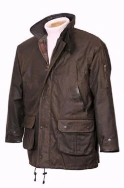 Hunter Outdoor Gentleman's Winchester Wax Hunting Jacket - Antique Brown -Outdoor Clothing Store hunter outdoor gentleman s winchester wax hunting jacket antique brown colour antique olive size xxxl 4 5913 p