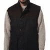 Hunter Outdoor Town & Country 100% Wax Cotton Shooting Gilet - Antique Brown