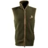 Jack Pyke Countryman Fleece Gilet With Pheasant Motif - Dark Olive -Outdoor Clothing Store jack pyke countryman fleece gilet with pheasant motif dark olive 138700 p