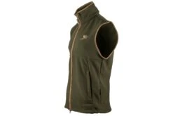 Jack Pyke Countryman Fleece Gilet With Pheasant Motif - Dark Olive -Outdoor Clothing Store jack pyke countryman fleece gilet with pheasant motif dark olive 2 138700 p