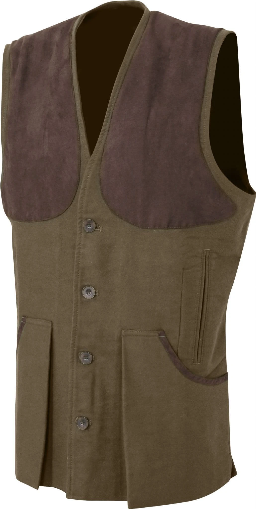 Jack Pyke Moleskin Vest - Brown 3 Jack Pyke Moleskin Vest - Brown