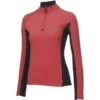 Keela Ladies' Pulse Micro Fleece Top - Red/Black -Outdoor Clothing Store keela ladies pulse micro fleece top red black 125949 p