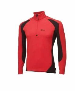 Keela Mens Pulse Micro Fleece Top - Red -Outdoor Clothing Store keela mens pulse micro fleece top red colour red size xxxl 3 36289 p