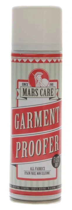 Mars Care - Garment Proofer Plus - 300ml Aerosol -Outdoor Clothing Store mars care garment proofer plus 300ml aerosol 4 39558 p