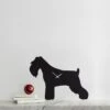 MINIATURE SCHNAUZER CLOCK WITH WAGGING TAIL -Outdoor Clothing Store miniature schnauzer clock with wagging tail 139729 1 p