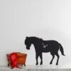 PONY CLOCK WITH WAGGING TAIL -Outdoor Clothing Store pony clock with wagging tail 51309 p