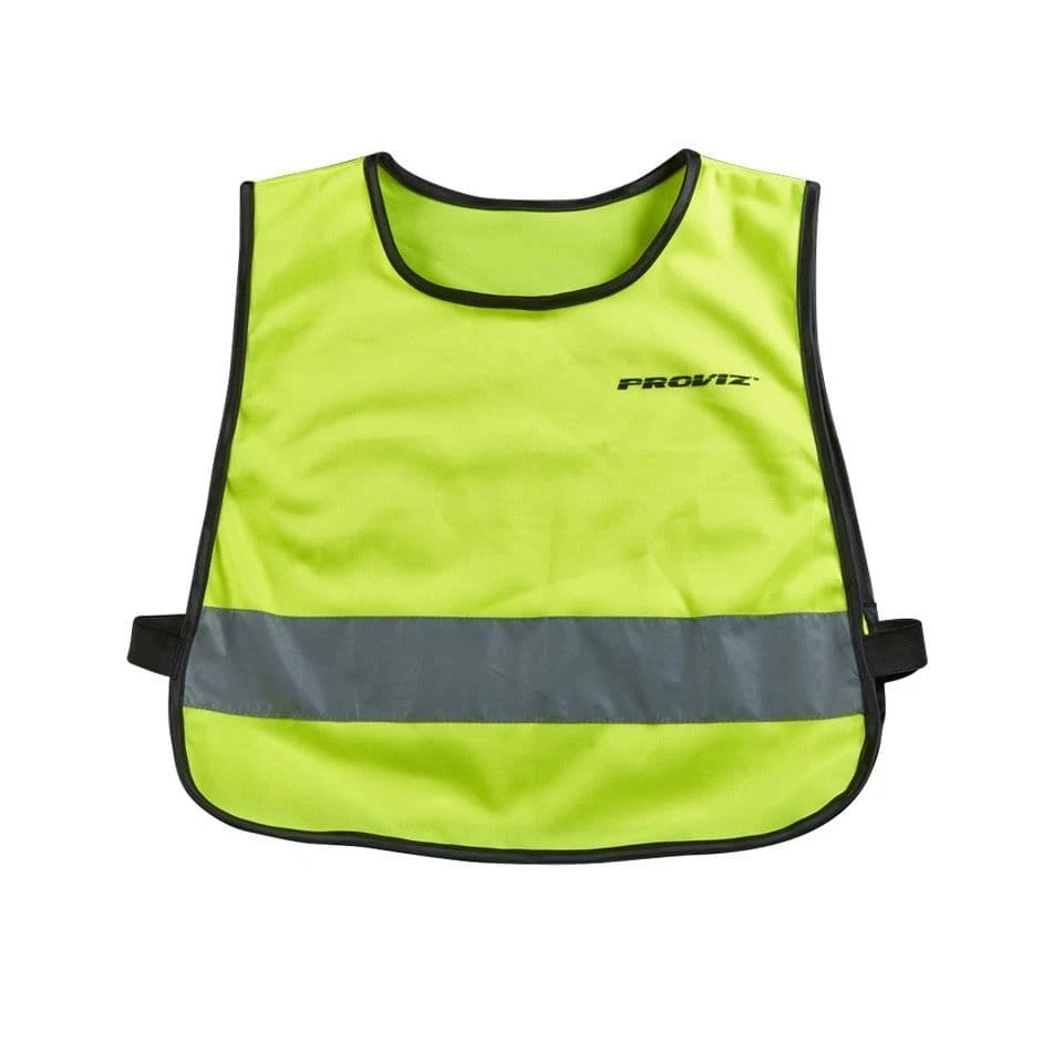 Proviz Yellow High Visibility Childs Vest 5 Proviz Yellow High Visibility Childs Vest - Image 3