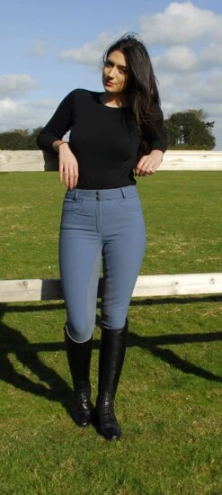 Rhinegold Elite Contrast Stitch Breeches -Outdoor Clothing Store rhinegold elite contrast stitch breeches 2 47085 p