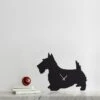 SCOTTIE CLOCK WITH WAGGING TAIL -Outdoor Clothing Store scottie clock with wagging tail 51325 p