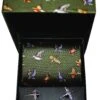 Soprano Olive Game Birds Country Printed Silk Tie And Cufflink Gift Box Set 1 Soprano Olive Game Birds Country Printed Silk Tie And Cufflink Gift Box Set -Outdoor Clothing Store soprano olive game birds country printed silk tie and cufflink gift box set 20542 p