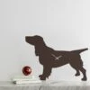 SPRINGER SPANIEL CLOCK WITH WAGGING TAIL - BROWN -Outdoor Clothing Store springer spaniel clock with wagging tail brown 100520 p