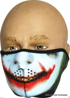 Viper Neoprene Half Face Mask - Joker -Outdoor Clothing Store viper neoprene half face mask joker 3 69500 p
