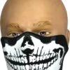 Viper Neoprene Half Face Mask - Skull