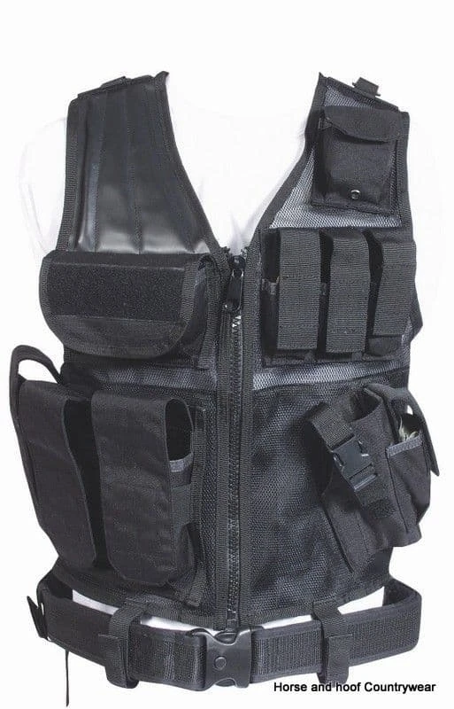 Web-tex Cross Draw Vest - Black 6 Web-tex Cross Draw Vest - Black - Image 4