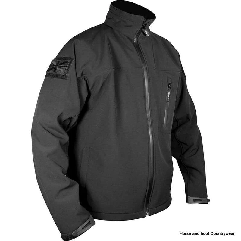 Web-tex Tactical Soft Shell Jacket - Black 7 Web-tex Tactical Soft Shell Jacket - Black - Image 5