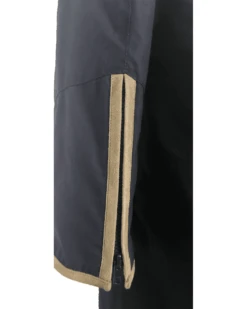 Welligogs Eleanor Long Coat - Navy / Tan -Outdoor Clothing Store welligogs eleanor long coat navy tan 4 103964 p